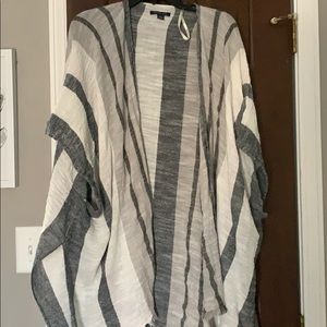 American Eagle Striped Kimono